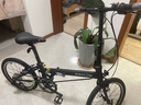 大行（DAHON）青春版P8折疊自行車(chē)20寸8速成人超輕男女式單車(chē)KAC081 消光黑 曬單實(shí)拍圖
