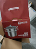 康巴赫蒸鍋304不銹鋼大容量湯鍋多功能蒸煮鍋具22cm復底燃氣電磁爐通用 曬單實(shí)拍圖