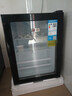 志高（CHIGO）冰吧冷藏柜家用 恒溫酒柜迷你單門(mén)辦公室透明玻璃保鮮柜茶葉飲料柜小型冰箱 一級能效75L【冷藏保鮮+白光燈】 曬單實(shí)拍圖