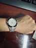 羅西尼（ROSSINI）手表男國表機械手表100M防水潛水運動(dòng)手表夜光生日禮物男士手表 白盤(pán)鋼帶機械男表5679T01A 曬單實(shí)拍圖