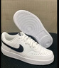 耐克女子透氣平底運動(dòng)鞋冬季板鞋NIKE COURT VISION LOW FV9952 101白/綠古色 40 曬單實(shí)拍圖