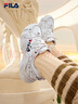 FILA 斐樂(lè )官方貓爪鞋女鞋2025秋復古運動(dòng)鞋時(shí)尚休閑鞋FLUID 4 曬單實(shí)拍圖