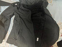 駱駝（CAMEL）羽絨沖鋒衣男女三合一可拆卸防風(fēng)防水登山服戶(hù)外運動(dòng)外套潮 黑色(羽絨內膽) 可拆卸 XL 120-140斤 曬單實(shí)拍圖
