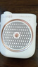 漫步者（EDIFIER）MF2領(lǐng)夾無(wú)線(xiàn)版 小蜜蜂擴音器教師導游導購講解員老師教學(xué)專(zhuān)用上課便攜大功率麥克風(fēng)音箱播放器喇叭 云巖白【領(lǐng)夾無(wú)線(xiàn)版】丨無(wú)線(xiàn)麥+腰帶 曬單實(shí)拍圖