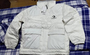 匡威（Converse）官方 秋冬新品男600蓬鴨絨拒水保暖羽絨服外套MCJ215 10023755-A01 L (175/100A) 曬單實(shí)拍圖