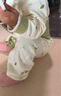 婧麒（JOYNCLEON）新生嬰兒衣服純棉男女寶寶秋冬睡衣分體打底內衣套裝 Jyf153023 曬單實(shí)拍圖