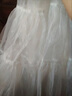 簡(jiǎn)霏lolita裙撐中長(cháng)款無(wú)骨軟紗日常暴力撐襯裙延長(cháng)撐洛麗塔漢服撐60cm 雙層紗撐70cm 曬單實(shí)拍圖