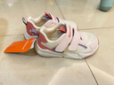 基諾浦男女童寶寶學(xué)步鞋 春秋透氣幼兒童鞋 時(shí)尚百搭兒童機能鞋GY1610 象牙白/粉色/紫色 24 150mm 適合腳長(cháng)146-155mm 曬單實(shí)拍圖