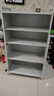 家用鋼制陽(yáng)臺柜靠墻一體側邊儲物柜落地防水防曬收納柜雜物置物架 對開(kāi)門(mén)5層800*420*1430白色 曬單實(shí)拍圖