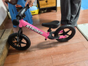 STRIDER兒童平衡車(chē)小孩滑步車(chē)1-4/3-7歲寶寶學(xué)步車(chē)無(wú)腳踏自行車(chē)少兒?jiǎn)诬?chē) Sport 粉色 曬單實(shí)拍圖