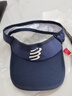 COMPRESSPORT空頂帽跑步馬拉松男女遮陽(yáng)帽子網(wǎng)球運動(dòng)透氣止汗防曬 【38克】輕量III 燕尾藍 曬單實(shí)拍圖