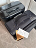 新秀麗（Samsonite）超輕行李箱前開(kāi)口軟箱布箱子時(shí)尚商務(wù)旅行出差大容量\HQ2 黑色【全球10年質(zhì)?！?20英寸 |帶應急包|凈重1.93Kg 曬單實(shí)拍圖