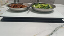 美的（Midea）折疊暖菜板 飯菜保溫板熱菜板 加熱桌墊 纖薄機身家用多功能 暖奶暖茶溫酒 雙區獨立控溫HBU6038FZ 曬單實(shí)拍圖