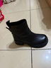 天美意女靴加絨商場(chǎng)同款粗跟復古潮流短靴女時(shí)裝靴2025新款 黑色 38 曬單實(shí)拍圖