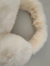 十竹虞書(shū)欣同款毛絨耳罩女冬可愛(ài)耳捂護耳防凍耳暖學(xué)生騎車(chē)防寒耳包韓 卡其色 曬單實(shí)拍圖