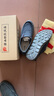 布舍元商務(wù)休閑男鞋帆布鞋透氣爸爸鞋老北京布鞋男511-9304 藍色 41  曬單實(shí)拍圖