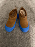 UGG EVERSHEEPSKINS王一博同款UG家塔斯曼冬季加絨厚底雪地靴羊毛一體防水彩殼短靴 UGG短筒-藍色 43 【標準尺碼】 曬單實(shí)拍圖