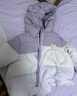 巴拉巴拉嬰兒羽絨服男女童冬季外套撞色萌趣200424107205 曬單實(shí)拍圖