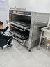 新南方商用烤箱電烤箱燃氣烤箱一層兩層三層兩盤(pán)四盤(pán)六盤(pán)液化氣爐 兩層四盤(pán)電烤箱40CI(電腦) 曬單實(shí)拍圖