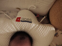 Hoag（霍格）嬰兒定型枕糾正頭型0-6-12月矯正新生兒寶寶枕頭護頸神器 白+粉色 【母嬰A類(lèi)一等品】 曬單實(shí)拍圖