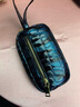 絲芙倫（seefulun）2026秋冬新款真皮手拎手機包簡(jiǎn)約便攜牛皮買(mǎi)菜零錢(qián)包散步小手包女 石頭紋藍色-真皮打造 放手機大鈔 曬單實(shí)拍圖