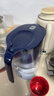 飛利浦（PHILIPS）凈水壺濾水壺過(guò)濾水壺凈水器濾水器過(guò)濾器濾芯 AWP2814藍色【4.2L】十三芯裝 曬單實(shí)拍圖