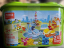 布魯可大顆粒拼裝積木桶玩具 多多樂(lè )園生日禮物 曬單實(shí)拍圖