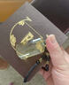 柯羅奧蒂 KORATTE黃水晶無字平安無事牌吊墜男項鏈女方牌原石定制刻字掛件禮物 凈體【約：50x31x15mm】 曬單實拍圖