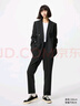 優(yōu)衣庫女裝彈力九分褲/聰明褲西褲通勤褲子25秋冬新款479298 09 黑色 M /160/68A 曬單實(shí)拍圖