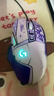 羅技（G） G502HERO有線(xiàn)游戲鼠標電競機械RGB可配重LOL英雄聯(lián)盟限定版 G502 HERO+阿卡麗貼紙+阿卡麗桌墊 曬單實(shí)拍圖