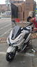 飛鷹 NPX150燃油兩輪踏板摩托車(chē) 雙碟剎智能運動(dòng)通勤 護杠白色至尊版 曬單實(shí)拍圖
