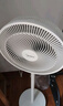 美的（Midea）電風(fēng)扇家用7葉落地扇搖頭電風(fēng)扇循臥室宿舍輕音風(fēng)扇臺式桌面小型風(fēng)扇臺地兩用升級款 白色丨7葉臺地兩用 曬單實(shí)拍圖