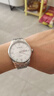 羅西尼（ROSSINI）手表男款 生日禮物機械手表商務(wù)簡(jiǎn)約男表防水鋼帶白盤(pán)515701 曬單實(shí)拍圖