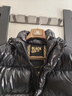 高梵黑金鵝絨服先鋒5.0四格2025新款小個(gè)子通勤女士羽絨服 黑色 M 曬單實(shí)拍圖
