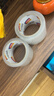 得力(deli)高品質(zhì)透明封箱膠帶/打包膠帶 60mm*100m*45μm 6卷/筒 防臺風(fēng)膠帶 辦公用品 JD413 曬單實(shí)拍圖