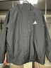 adidas拒水加絨內膽三合一連帽外套男女秋冬阿迪達斯官方輕運動(dòng) 黑色   L 曬單實(shí)拍圖