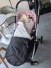 酷貝樂(lè )雙胞胎嬰兒推車(chē)可坐可躺可拆分輕便折疊嬰兒車(chē)雙向避震寶寶手推車(chē) Nebula【3代】-珀爾里粉 曬單實(shí)拍圖