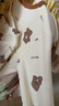 嘟嘟家兒童睡衣套裝冬裝男童舒適兩件套女童滿(mǎn)印可愛(ài)家居服小童秋衣秋褲 米底小熊 100 曬單實(shí)拍圖