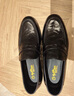 金利來（Goldlion）男鞋秋冬商務(wù)正裝婚鞋皮鞋舒適樂福鞋G582330093AAA黑色40 曬單實(shí)拍圖