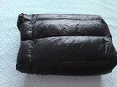 波司登（BOSIDENG）冬季泡芙羽絨服鵝絨男女同款情侶裝長(cháng)款新國標90絨外套 幻夜黑-自然光8633 XL 175/96A 曬單實(shí)拍圖