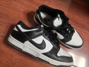 耐克NIKE男復古休閑板鞋 DUNK緩震運動(dòng)鞋 HF5441-100黑白40.5 曬單實(shí)拍圖