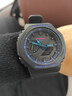 卡西歐（CASIO） G-SHOCK系列CITY BATTLE主題霓虹配色王一博同款運動(dòng)圣誕禮物 賽博制霸GA-2100VB-1A 曬單實(shí)拍圖