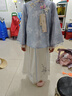 旗鉑漢服女童春秋新款兒童新中式國風(fēng)套裝 裙子套裝 不含配飾 130 曬單實(shí)拍圖