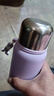 316不銹鋼保溫杯女士2025新款小巧便攜學(xué)生高顏值水夏天冷戶(hù)外壺 紫色450ml 曬單實(shí)拍圖