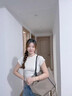 微光里休閑大包包女2026新款大容量牛津布時(shí)尚單肩托特包上班通勤手提袋 韓版簡(jiǎn)約通勤托特包【灰色43*27cm】 曬單實(shí)拍圖