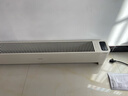 美的（Midea）【APP智能】石墨烯家用踢腳線(xiàn)取暖器 遙控電熱電暖器 浴室速熱電暖氣 節能暖風(fēng)機全屋升溫HDS22LYR 曬單實(shí)拍圖