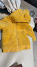 麗嬰房童裝嬰幼兒珊瑚絨線(xiàn)衫童裝毛衣開(kāi)衫針織外套兒童外套秋冬 黃色 100 cm/3歲 曬單實(shí)拍圖