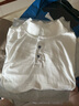 ZMEX修身短袖男polo春夏秋韓版潮流打底衫男裝服翻領(lǐng)POLO衫男士T恤 POLO衫純色tw-白色+藏青色 2XL 曬單實拍圖