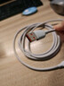 小米小米6A 親膚硅膠 快充數據線(xiàn) 2m (USB-A to USB-C) 白色 曬單實(shí)拍圖