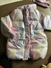 迪士尼新國標兒童羽絨服外套2025冬季新款連帽炫彩中長(cháng)款洋氣上衣服童裝 紫色 90白鴨絨 均碼 130cm 充絨量約118g 曬單實(shí)拍圖